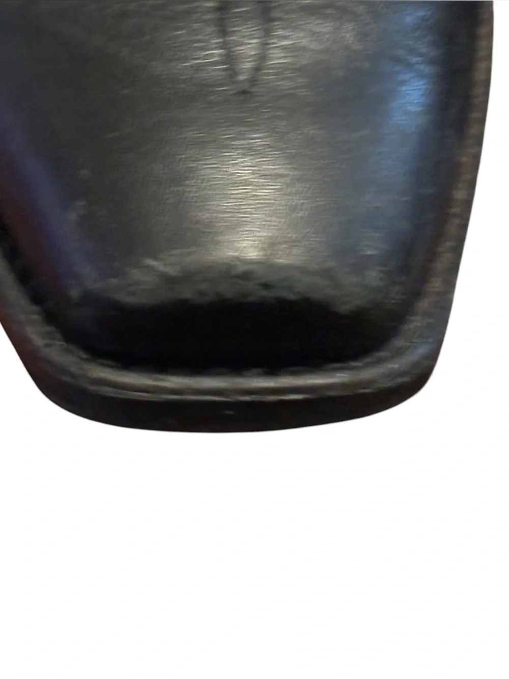 Ariat Booker Ultra Leather Western Chelsea Boots Square Toe Black -Men’s 10 D - Picture 8 of 15